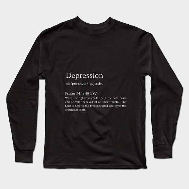 A Remedy for the blues. Long Sleeve T-Shirt by BIBLICAL TEA